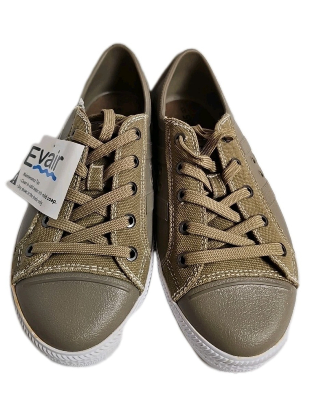 Shimano Evair Casual Boat Shoes Khaki US Size 10 Women 8 Men New With Tags